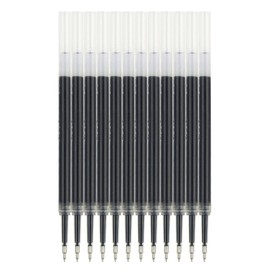 Idcrea 24 Gel Ink Pen Refills Black Ink 0.5mm Needle Fine Point for Retractable Click Pens Compatible with Tul Mu G2 UIXJODO FIOVER