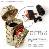 SHENKEL MOLLE Kettle Bag Bottle Pouch Water Bottle (Black) Camouflage