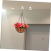 FUNOMOCYA Versatile Ceiling Hooks for Plant Hangers Lights White Heavy
