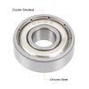 uxcell 608ZZ Deep Groove Ball Bearing 8x22x7mm Double Shielded Chrome