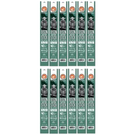 PEARSON RANCH Bison Stick Pack of 12 Bison Meat Stick, Low-Carb, Gluten-Free, MSG-Free, High-Protein, Paleo and Keto Friendly Jerky Sticks, Wild Game Meat Snacks