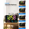 MASHI Digital Clock, 13" Large Display Digital Wall Clock, Adjustable