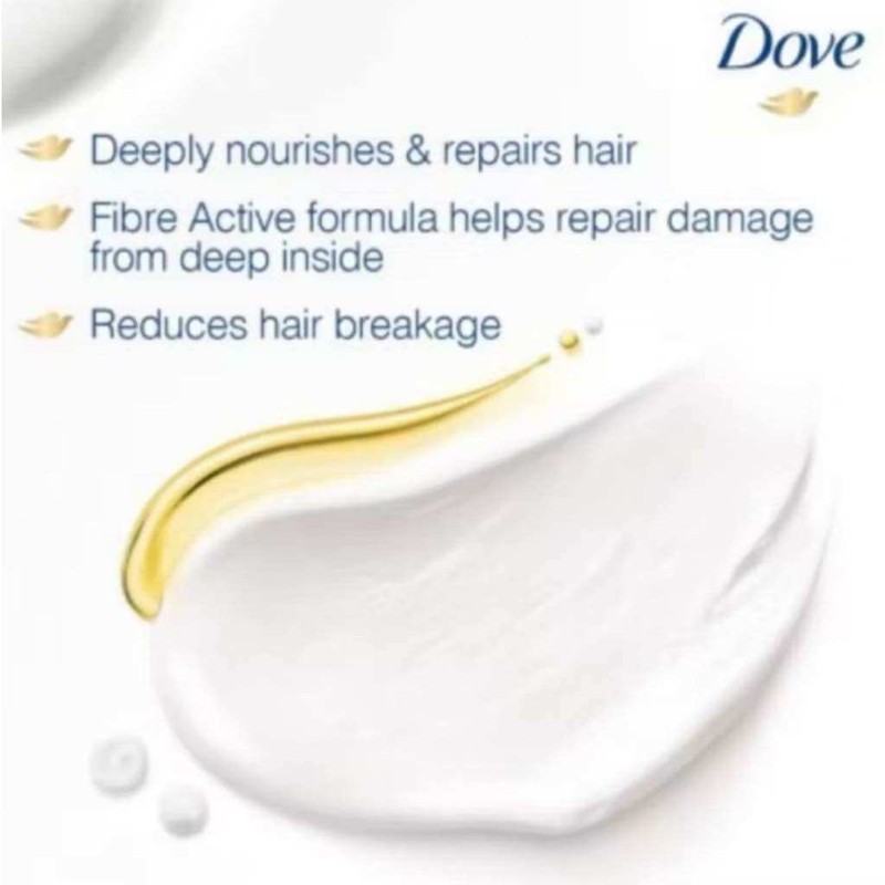 [BUNDLE OF 2PCS] DOVE SHAMPOO 650ML - DOUBLE DEAL PACK