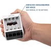 Ansmann Comfort Smart Charger Bundle for 1-8 AA/AAA Rechargeable Batteries