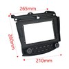 weevoo Electronic 10.1 Inch Double DIN Installation Dash Kit Compatible