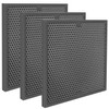 3pcs Carbon Filter Replacement Compatible with Vevor Air Scrubber ZHP2301-550/