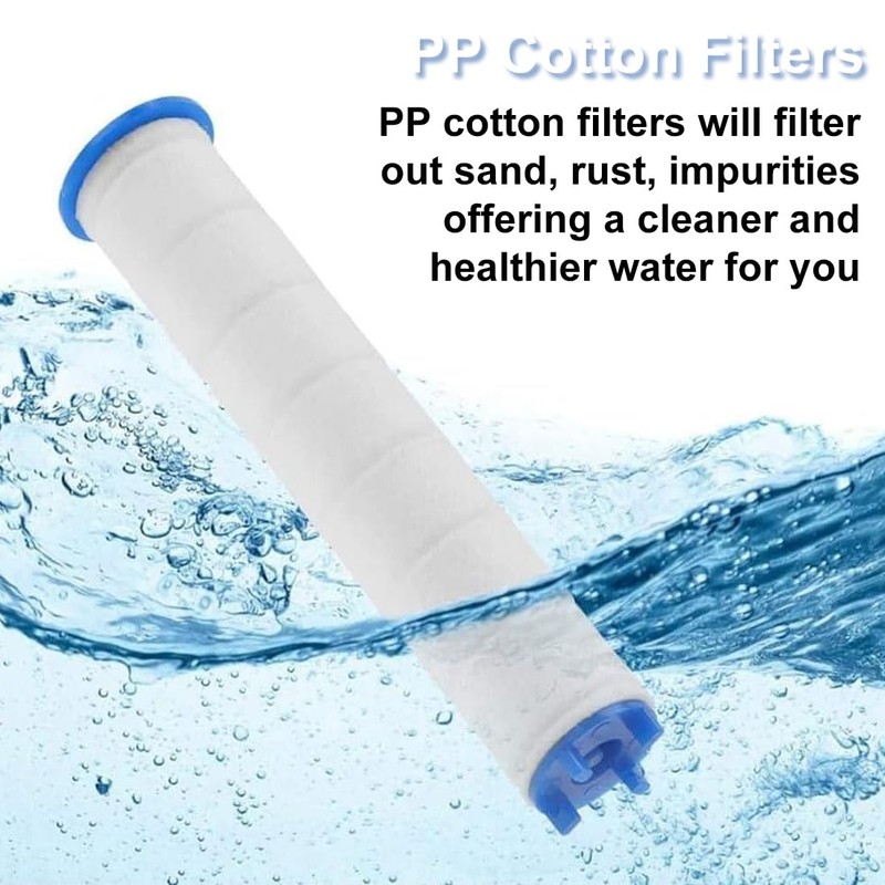 DOKRIN Shower Head Filters, 12 Shower Filters, Anti-limescale Shower Filter,