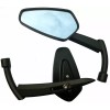 MotorToGo Black Blade Sickle Grim Reaper Scythe Mirrors for Harley-Davidso