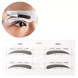 SS [에스에스_62]틀 눈썹가이드 C타입 스티커 도우미 가이드 SS-62 Eyebrow Guide C-Type Sticker Helper Guide