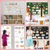 Boho Affirmation Station Bulletin Board Classroom Decorations Set Motivational Rainbow