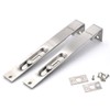 Faspiroty Door Latch 2 Pack 304 Stainless Steel Security Lock