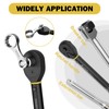 ANPUDS 17 pcs Metric Torque Adapter Set - 12 Point