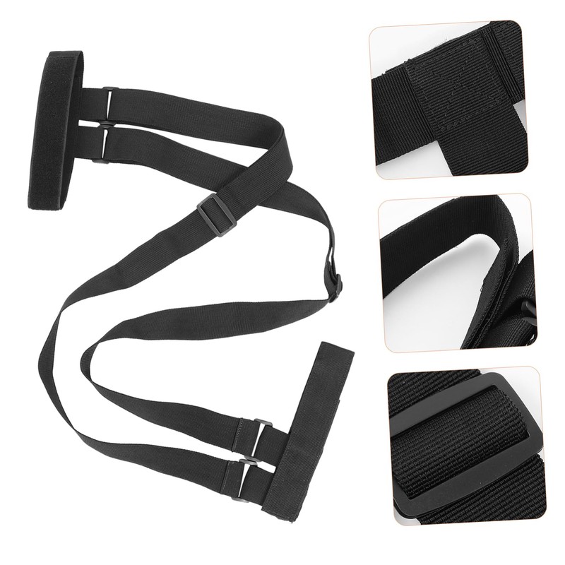 Kisangel 1pc Adjustable Ski Board Carrying Strap Portable Snowboard for