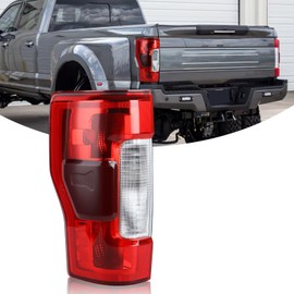 YEQSHNG Tail light Assembly For 2017-2019 Ford F250/F350/F450/F550 XLT Lariat Super Duty w/Blind Spot (Module NOT Included) RADAR Non-LED Tail Lamp left driver side KC3Z-13405-C