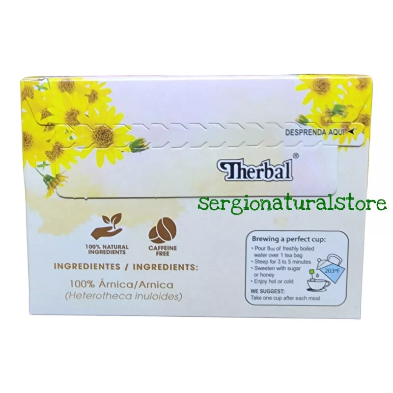 THERBAL ARNICA TEA / TE DE ARNICA Infusion 25 bags