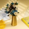 Generic Metal Flower Vase,Golden Vase Stainless Steel Decorative Creative -