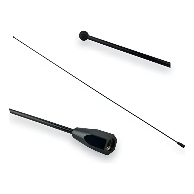 Antena De Repuesto Salpicadera Lisa Negra Ford Explorer 2009 Negro