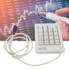 Mechanical Numpad Wired 18 Keys Linear Action Switch ABS Plug