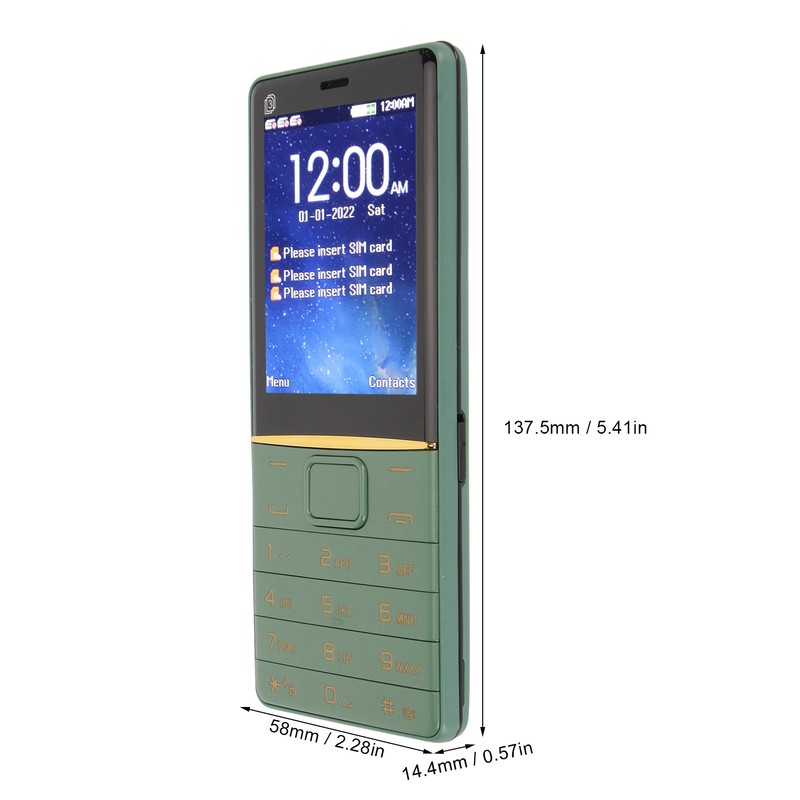 S475 2G Senior Cellphone 2.4in Screen Basic Phone Big Button