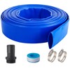Geowaky 1-1/2" (Flat 2.6’’ width) x 100 FT Pool Backwash