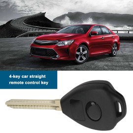EMSea 2Pcs 4 Button Car Remote Key Shell Case Cover Fob Replacement Accessories Compatible with TOYOTA Compatible with Corolla Compatible with Alphard Compatible with Camry