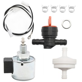 Hoypeyfiy 846639 Fuel Shut-Off Solenoid Kit, Replacement for 282H00 283H00, Replacement for JD L108 LA115, Replacement for BS 356777 Engine 21R772 21R777, Replaces 356777