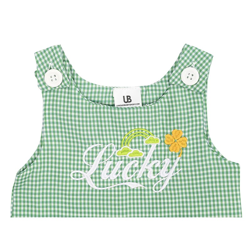 Unique Baby Día de San Patricio Lucky Jon Jon Jon