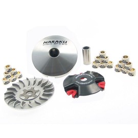 Variomatik NARAKU HS High Speed Racing Compatible with Aprilia SR50 Racing (-2000) (Minarelli Engine), Compatible with Yamaha Aerox 50 Cat (from 2003) Type: SA14