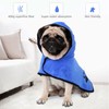 A4DOG Microfiber Super Absorbent Pet Bathrobe for Dogs - Adjustable