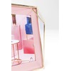 Kare Frame Art Pastel Pink 3.9 x 3.9 inches (10
