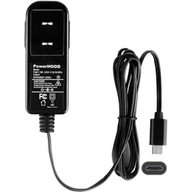 PowerHOOD 5V Micro USB Wall Charger Compatible with Yamaha FGDP-30 FGDP-50 FGDP30 FGDP50 FGDP 30 50 Finger Drum Pad 5VDC DC5V 5volt 5.0 Volts Power Supply Cord Charger Cable PSU Mains