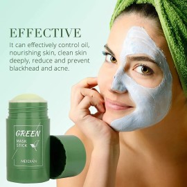 Mascarilla En Barra De Arcilla Con Té Verde, Limpieza Profun