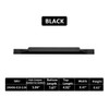 Shozafia Kitchen Cabinet Pulls - Black Cabinet Handles - 5