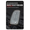 ontto Fit for Nissan Flip Folding Key Fob Cover Metal