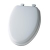 Bemis Mayfair 113EC000 White Elongated Deluxe Soft Toilet Seat