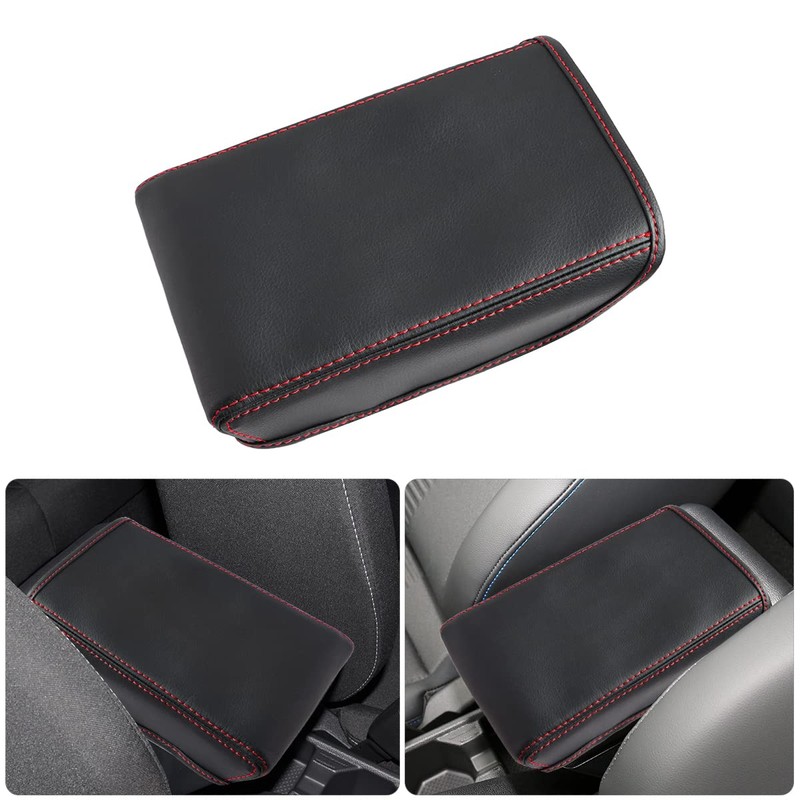 MARCHFA Centre Armrest Cover Compatible with Polo/Seat Ibiza 6/Seat Arona/Taigo