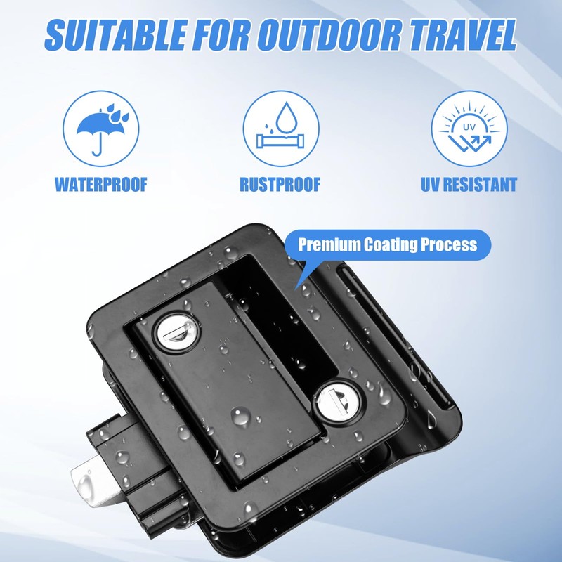 Beaiguna RV Entry Door Lock Replacement - Upgrade Door Latch