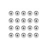 sourcing map Precision Balls 1/2" Solid Chrome Steel G25 for
