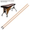 1 Pair Carillon Mallets Metal Head Maple Wooden Handle Tremolo