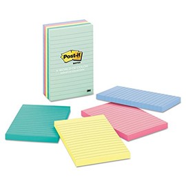 Post-It Sticky Notes: 4 in. x 6 in. (Poptimistic Collection) / 5 Pack