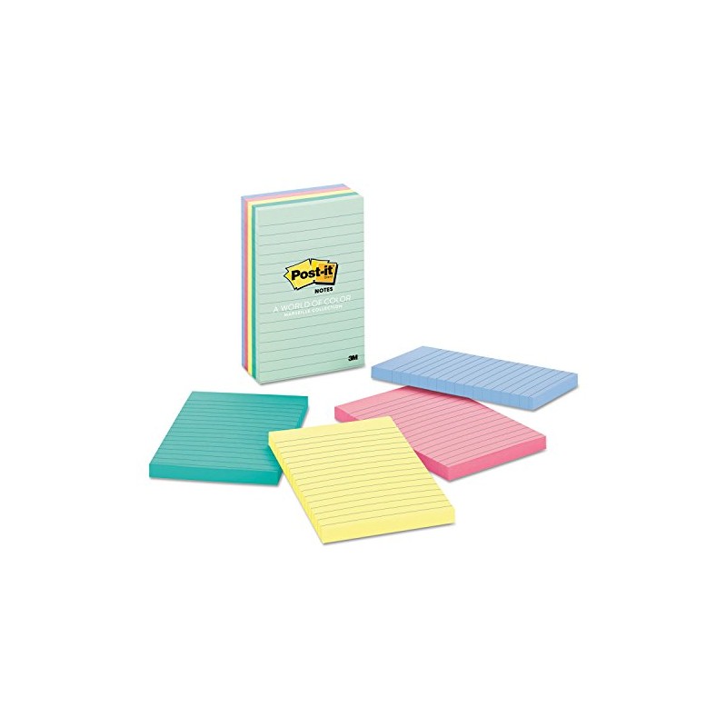 Post-It Sticky Notes: 4 in. x 6 in. (Poptimistic Collection)