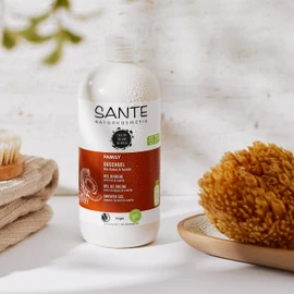 Sante Naturkosmetik - Organic Coconut Vanilla Shower Gel Tropical Scent Cleanses Gently and Thoroughly Vegan Organic Extracts 500ml