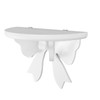 Wooden Bow Shelf Cute Bow Nordic Style Tie Shape Density