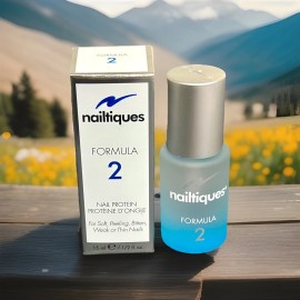 Nailtiques Formula 2 Protein 15 ml / 0.5 Oz, For Strong, Healthy and Shiny Nails