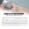 ScrewIn Type Watch Crown Chronograph Button Watch Pusher Accessory AC6058GPS