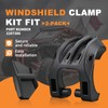 Lock & Ride Windshield Clamp Kit Fit For Polaris Rzr