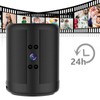 Stereo Speaker WiFi Camera 2K Night Vision 2 Way Talk