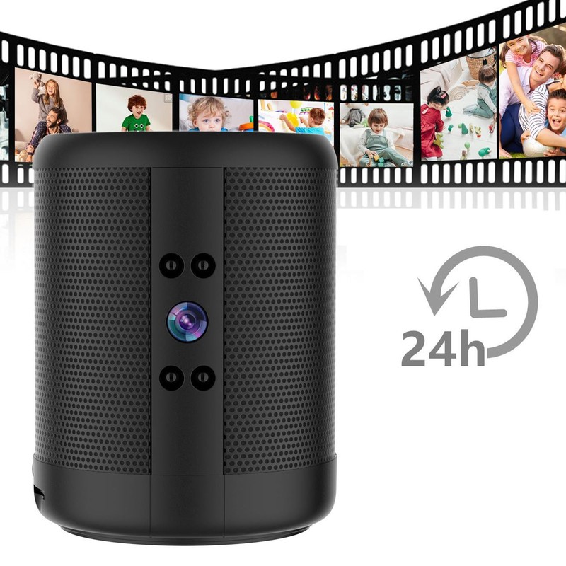 Stereo Speaker WiFi Camera 2K Night Vision 2 Way Talk