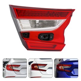 Tail Lights, Rear Brake Lamps, for 2018-2022 Honda Accord EX | EX-L | Hybrid | LX | Sport 4-Door Sedan (Left Driver Side)