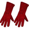 Large Red Stove Fire and Barbecue Gloves